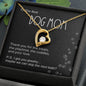 Dog Mom Gift, Forever Love Pendant Necklace