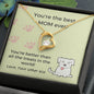Dog Mom Gift, Forever Love Pendant Necklace
