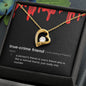 True Crime Friend Gift, Forever Love Pendant Necklace