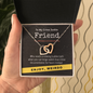 True Crime Junkie Friend Gift, Interlocking Hearts Necklace