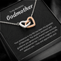 Godmother Gift, Interlocking Hearts Necklace