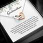 Godmother Gift, Interlocking Hearts Necklace