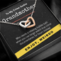True Crime Junkie Grandmother Gift, Interlocking Hearts Necklace