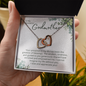 Godmother Gift, Interlocking Hearts Necklace