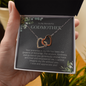 Godmother Gift, Interlocking Hearts Necklace