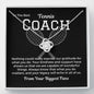 Tennis Coach From Team, Pendant Necklace