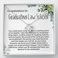 Law School Congratulations, Love Knot