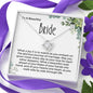 To A Beautiful Bride, Love Knot