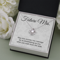 Future Mrs Bride Gift, Love Knot Pendant Necklace
