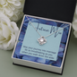 Bride Gift, Love Knot Pendant Necklace