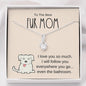 Dog Mom Gift, Alluring Beauty Pendant Necklace