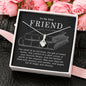Dark Academia Friend Gift Pendant Necklace