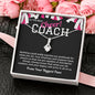 Gift To Cheer Coach From Team, Pendant Necklace