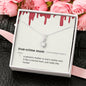 True Crime Mom Gift, Alluring Beauty Pendant Necklace