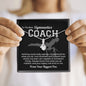 Gymnastics Coach Gift, Pendant Necklace