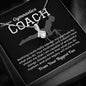 Gymnastics Coach Gift, Pendant Necklace
