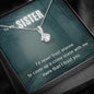 True Crime Junkie Gift for Sister Pendant Necklace