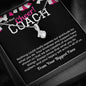 Gift To Cheer Coach From Team, Pendant Necklace