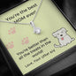 Dog Mom Gift, Alluring Beauty Pendant Necklace