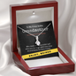 True Crime Junkie Grandmother Gift, Pendant Necklace