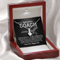 Gymnastics Coach Gift, Pendant Necklace