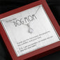 Dog Mom Gift, Alluring Beauty Pendant Necklace