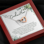 Godmother Gift, Interlocking Hearts Necklace