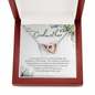 Godmother Gift, Interlocking Hearts Necklace