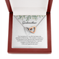 Godmother Gift, Interlocking Hearts Necklace