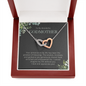 Godmother Gift, Interlocking Hearts Necklace