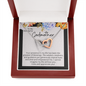Godmother Gift, Interlocking Hearts Necklace