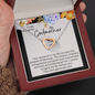Godmother Gift, Interlocking Hearts Necklace