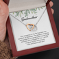 Godmother Gift, Interlocking Hearts Necklace