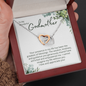Godmother Gift, Interlocking Hearts Necklace
