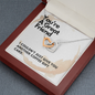 Friend Gift, Interlocking Hearts Necklace