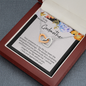 Godmother Gift, Interlocking Hearts Necklace