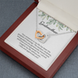 Godmother Gift, Interlocking Hearts Necklace