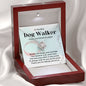 Dog Walker Gift, Love Knot Pendant Necklace