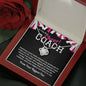 Cheer Coach Gift, Pendant Necklace