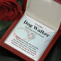 Dog Walker Gift, Love Knot Pendant Necklace