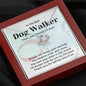 Dog Walker Gift, Love Knot Pendant Necklace