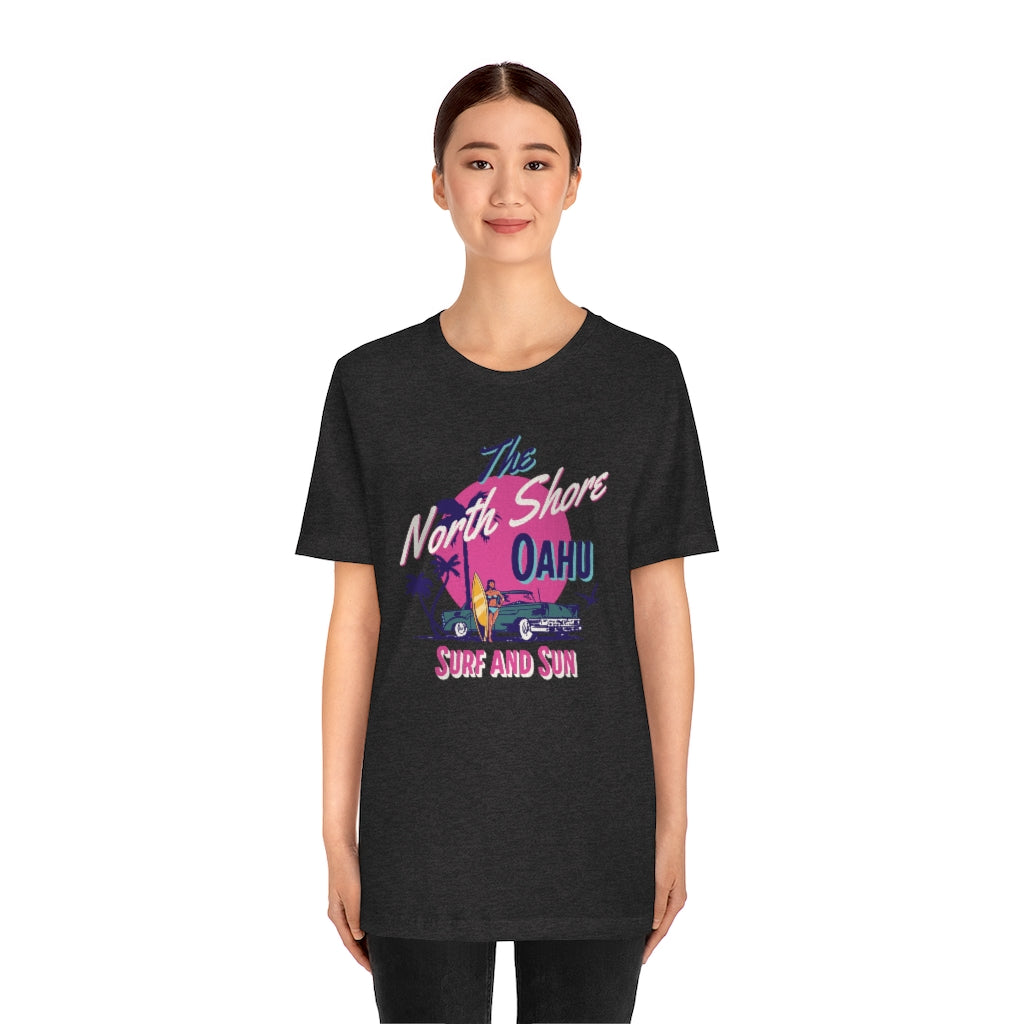 The North Shore Oahu Unisex Jersey Short Sleeve Tee