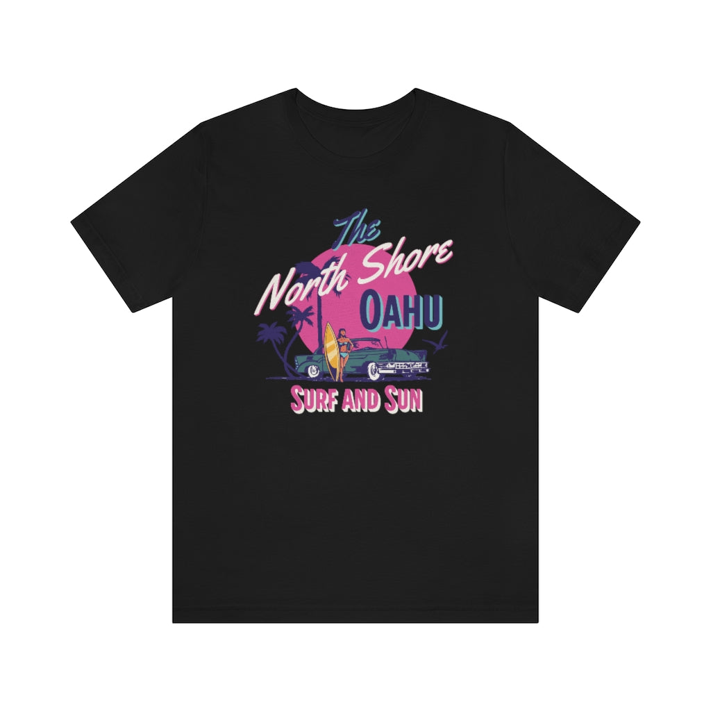 The North Shore Oahu Unisex Jersey Short Sleeve Tee