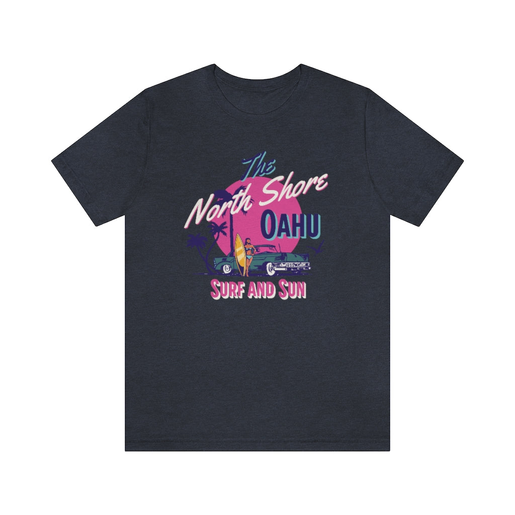 The North Shore Oahu Unisex Jersey Short Sleeve Tee