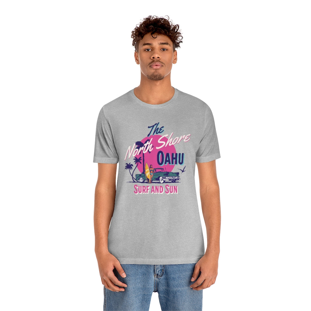 The North Shore Oahu Unisex Jersey Short Sleeve Tee