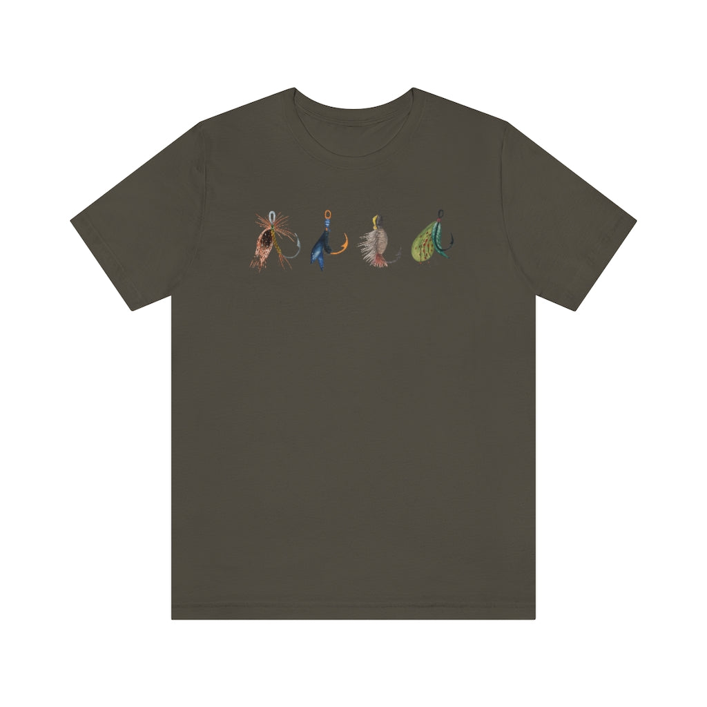 Fishing Flies Trout Fly Fishing Shirt