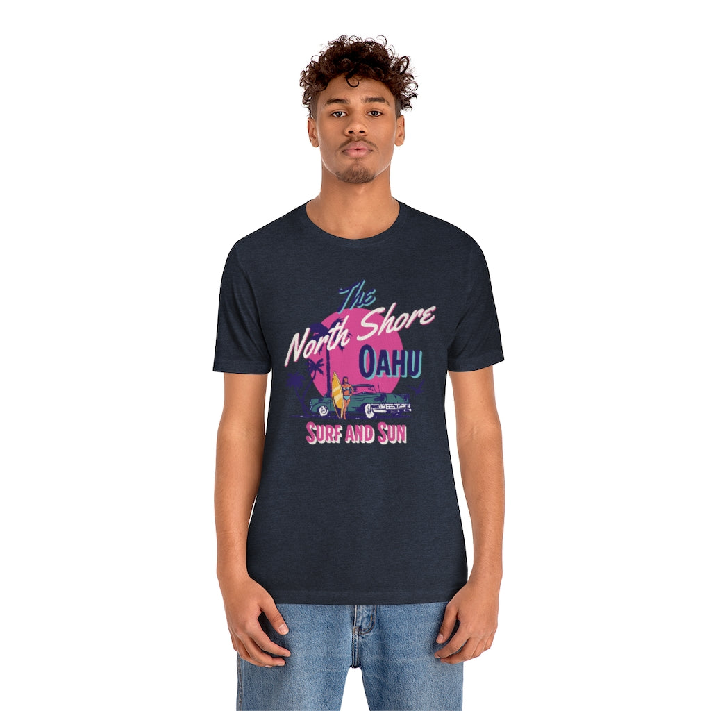 The North Shore Oahu Unisex Jersey Short Sleeve Tee
