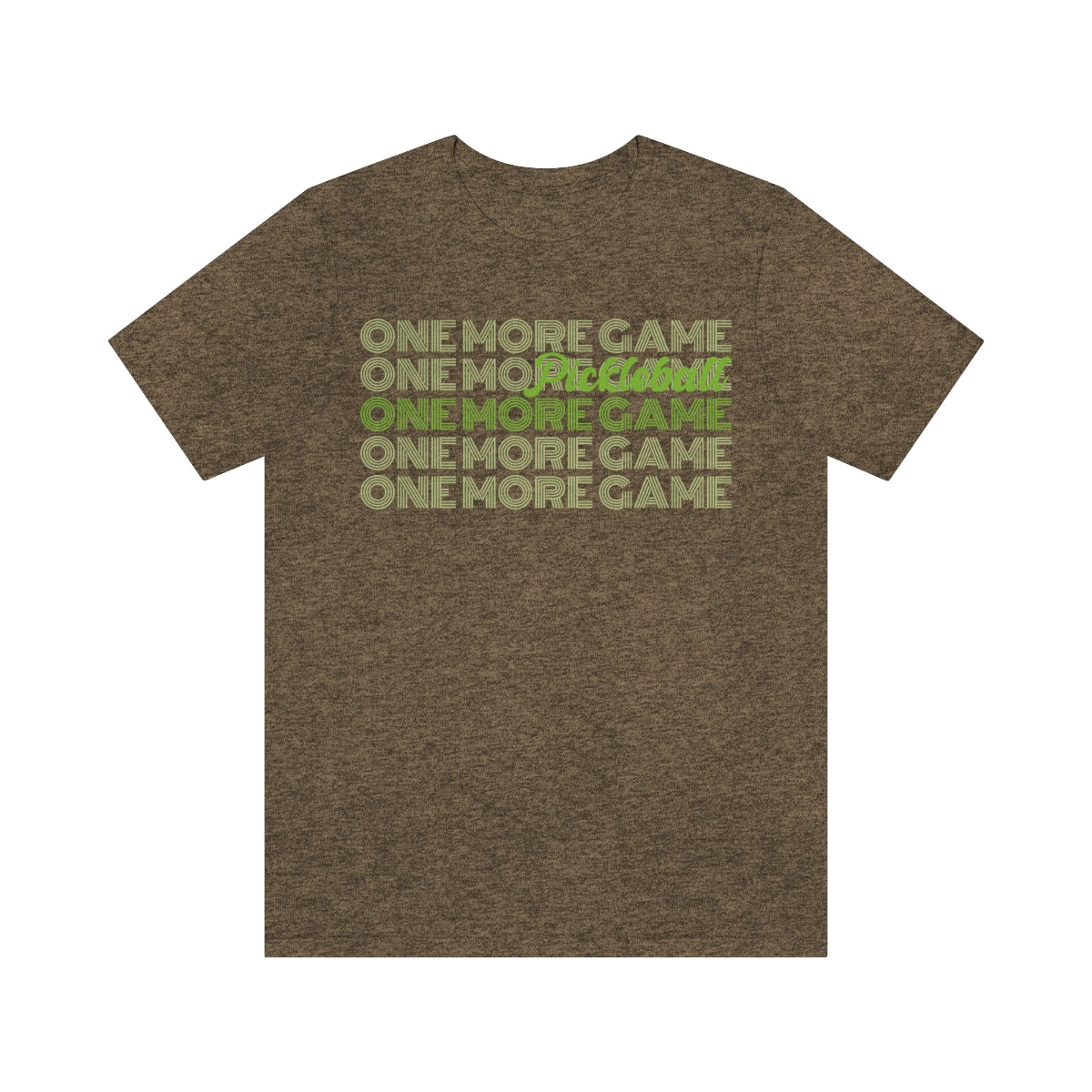 Pickleball One More Game Retro Shirt