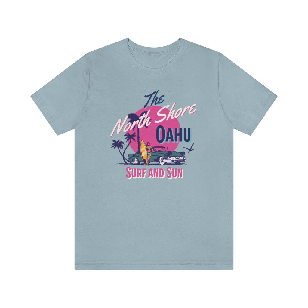 The North Shore Oahu Unisex Jersey Short Sleeve Tee