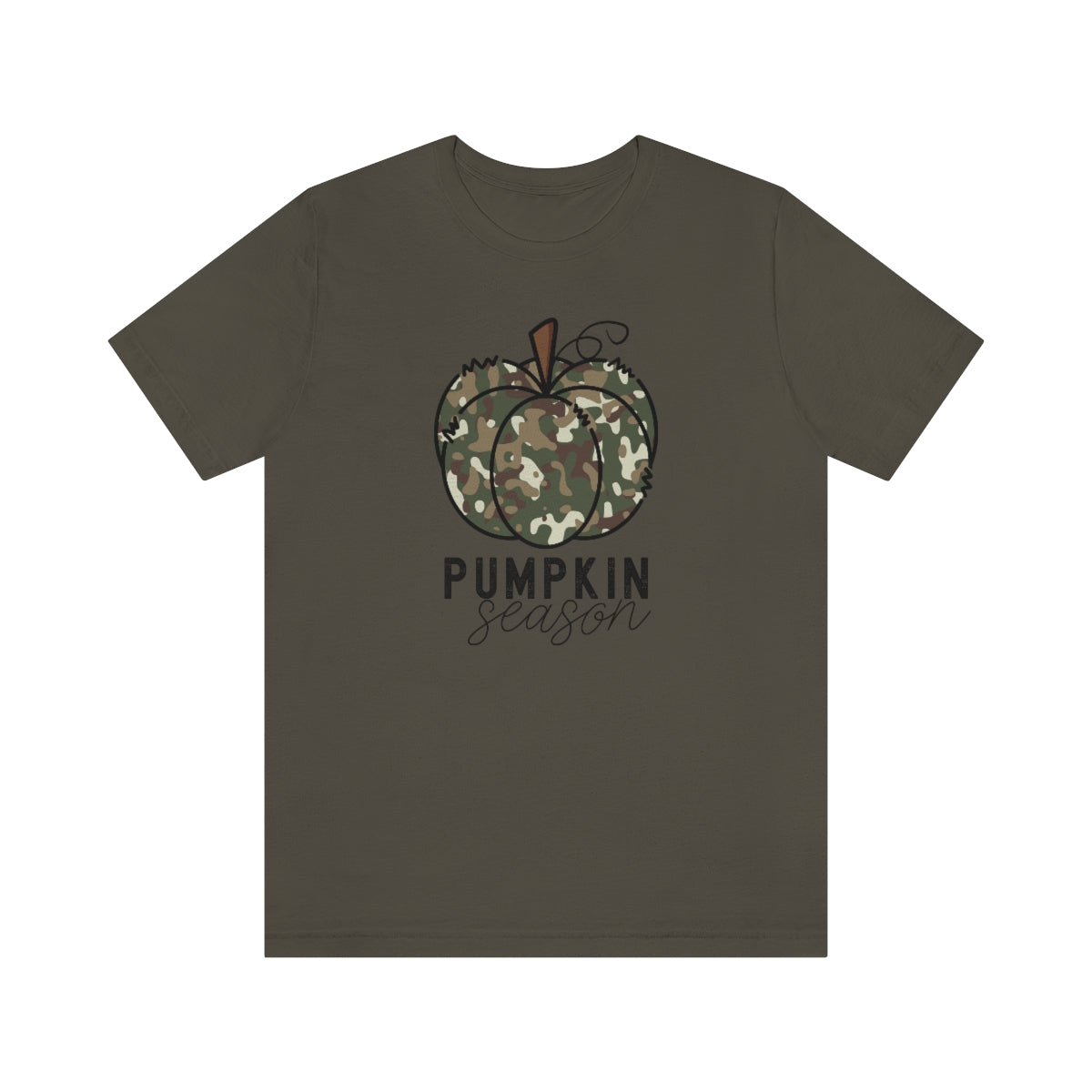 Camo Pumpkin Season Shirt